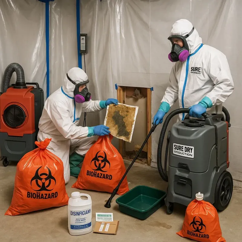 Contaminated Water Handling Protocols process in Cridersville, OH