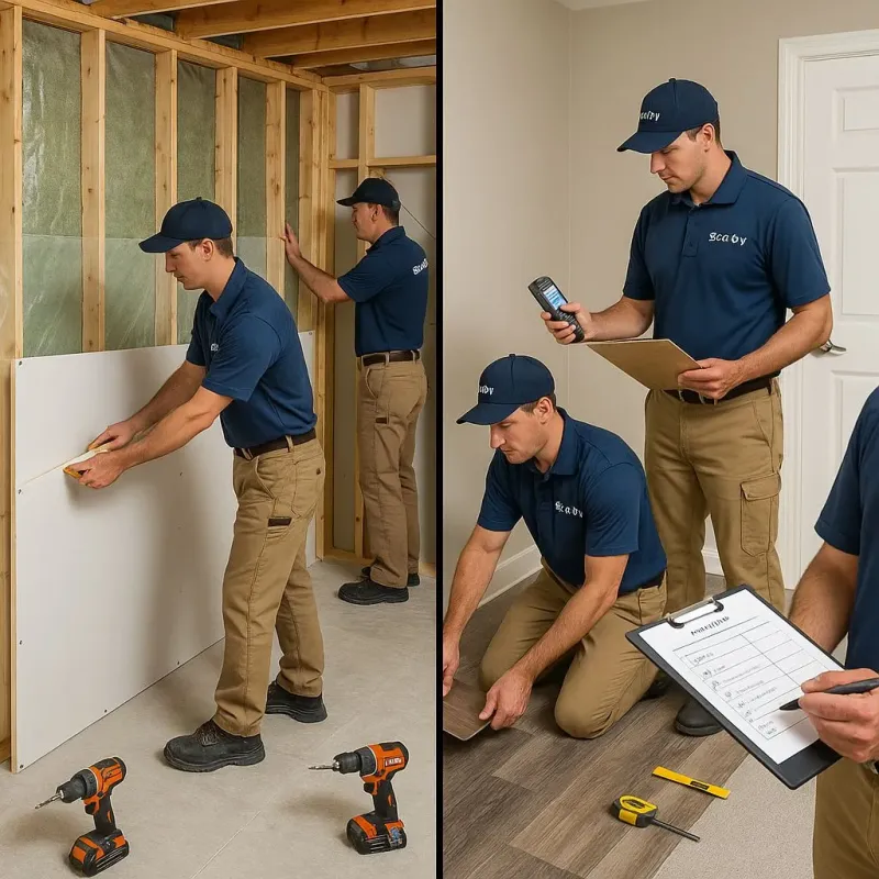 Repairs and Reconstruction process in Cridersville, OH