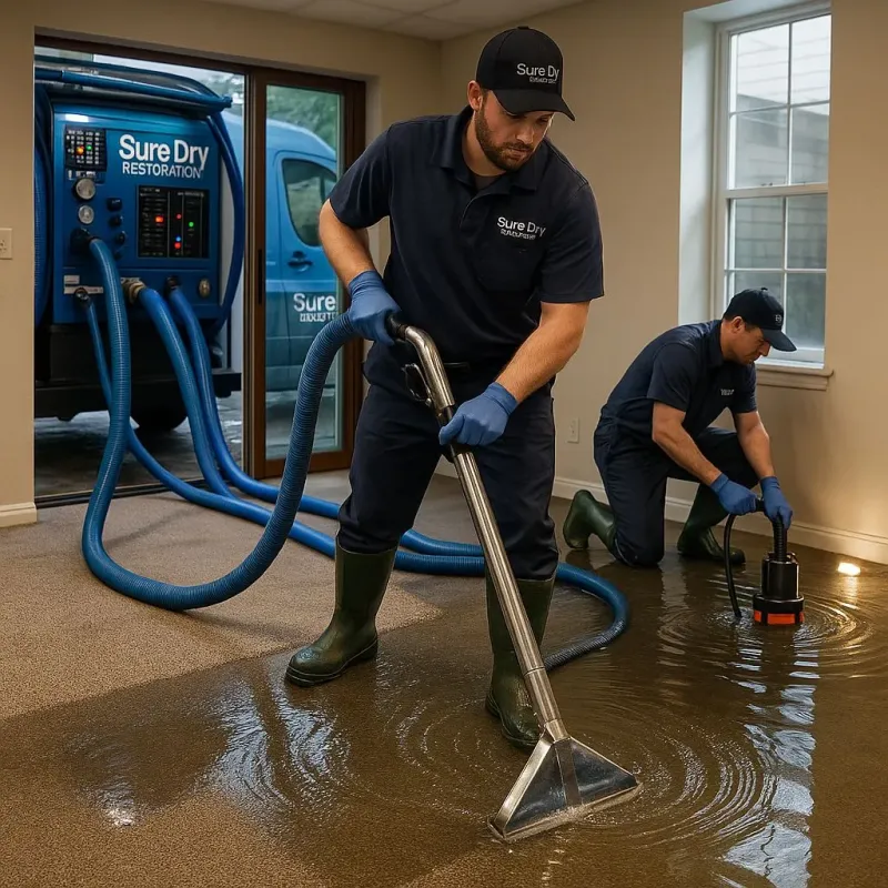 Water Extraction and Removal process in Cridersville, OH